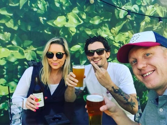 Annie, Ben and Paul - Newmarket Hotel, a local watering hole