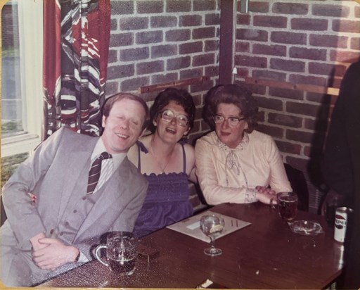 Mum, dad and Nan Bishop 