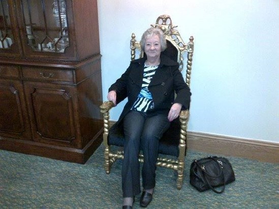 Mum at Orsett Hall Hotel 2013