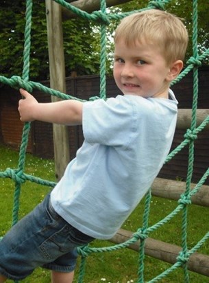 Jack 4 years with his angel wings xxxx