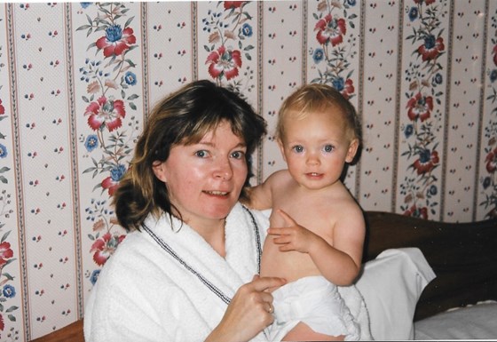 Baby me and mummy x