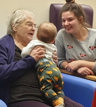 Mum, Emily and Hendrix x