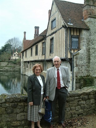 Mum & Dad at Igtham moat