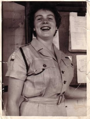 Brenda, Royal signals corps ,Loving memories from Brother Keith.