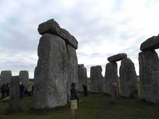 Amidst the standing stones as morning broke  2017