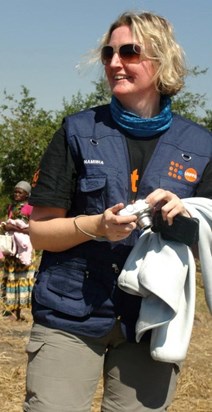 Sarah in Namibia