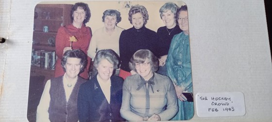 Blackmoor Park Ladies Hockey Club  1983