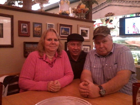 Vicki, Mike and Dennis in superior. She loved her family so much it hurts.