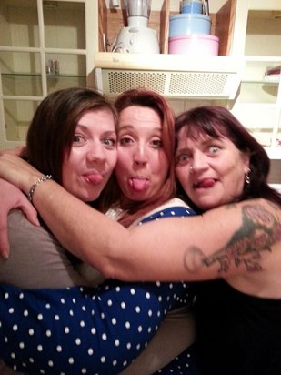 Fun times with Vicky and Alison...