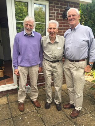 Dr Colin Vose (left), Dr Terry Harrow and Dr Robert (Bob) Dyer