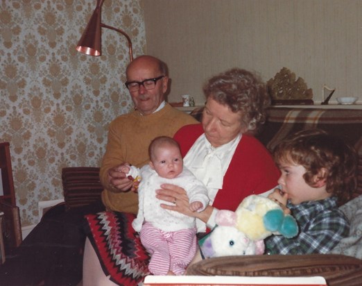 1986 grandchildren Charlotte and Jake