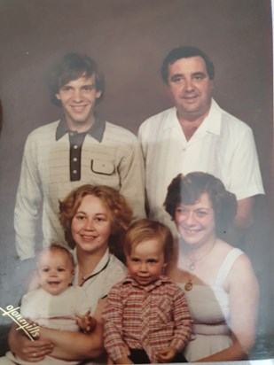 Sheila, Fred, Nigel, Carol, Stephen and Sarah