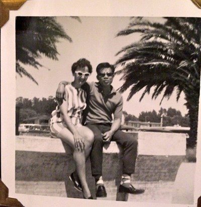 Honeymoon in Santa Cruz, CA Aug 1963