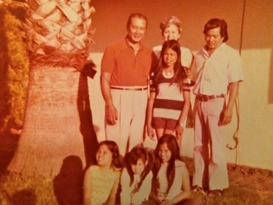 Birondo Grandparents with Angela, Gloria, Teresa & Helena