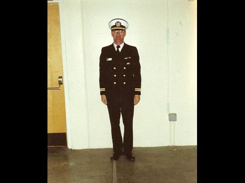Glen Riddle Navy Chaplain with rank of Lieutenant