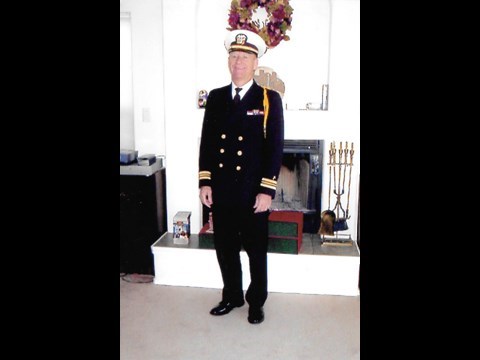 Glen Riddle Navy Chaplain with rank of Lieutenant Commander