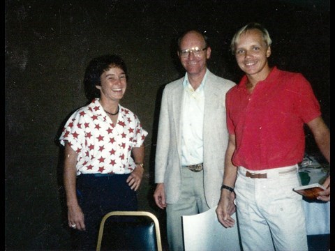 Glen Riddle and Bob Daniel with Tanya Crevier 