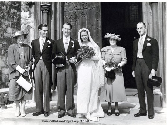 Mum and Dad's Wedding 7th August 1948