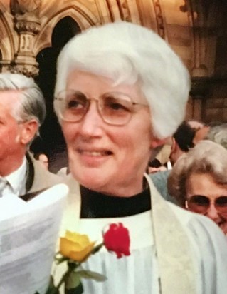 Frances at her ordination - 1994