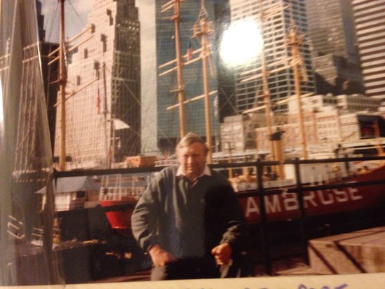 Dad in New York