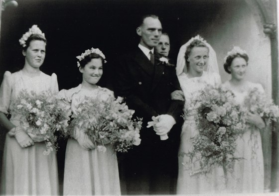 Wedding group. September 6th 1947. 