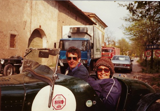 Mum and Dad in the K3 - 1983 Mille Miglia 50th Anniversary