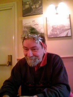 The Christmas you put tinsel on your head to make Luli laugh.