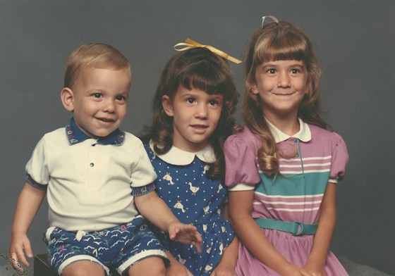 Grandchildren Keith (December 9, 1984), Jessie (May 18, 1982), Nicole (January 31, 1980) Innocenti