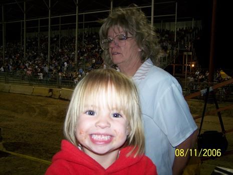 August 2006 Ashtin at Demolition Derby. Rock SPrings Wyoming