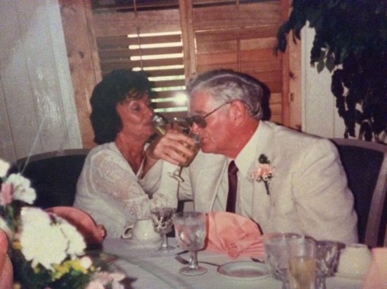 Mavis & Jack’s wedding celebrations 1996