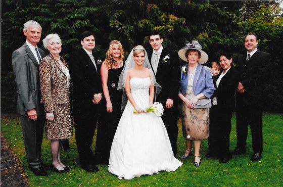 The Calder Family - Fiona & Joe's Wedding Day