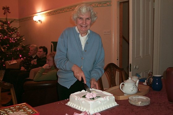 Peggy's 75th Birthday 2001