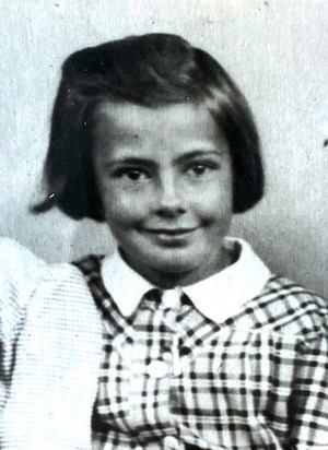 School girl Nora - circa 1940’s