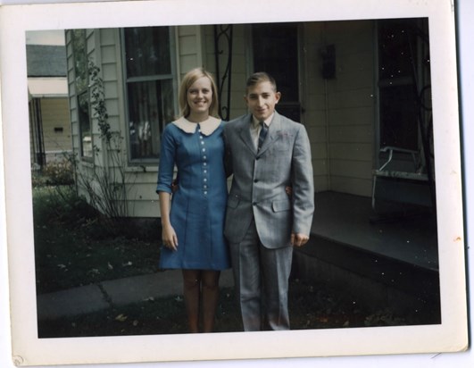 Elaine And Her Husband Bill, Years Ago In Eaton On Spring St.