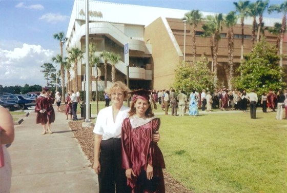 Mom To Daughter Mary, At Graduation