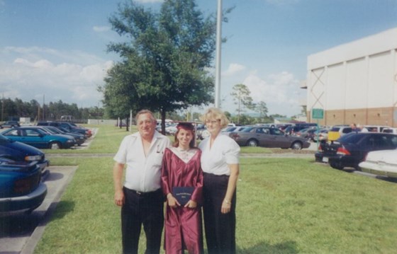 Mom To Mary, Husband Bill, At Graduation