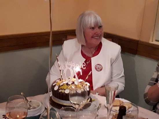 Anne's 70th birthday celebrations