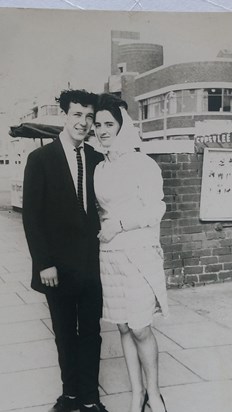 Dad and Mum airport