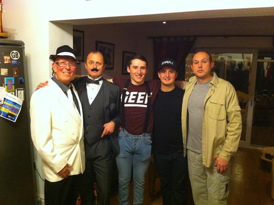 Dad and Boys fancy dress