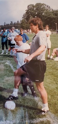 Coaching in Lake Placid, New York, USA 1996