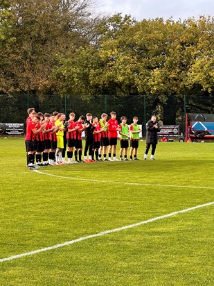 MF Tribute Prematch Applause Southwater FC 2023