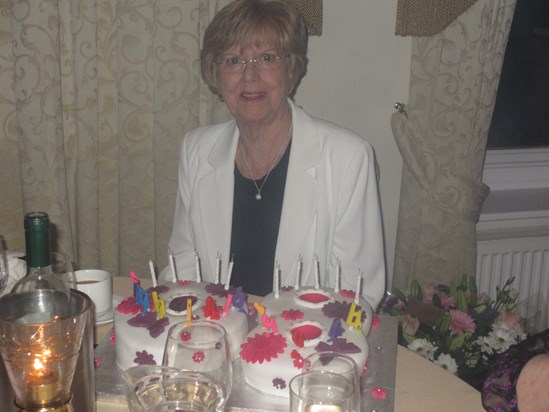 Mums 80th birthday 2014