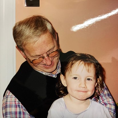 Olivia & Grandpa 2003