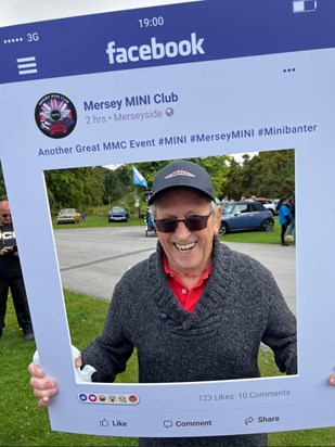John with Mersey MINI Club at Lytham 