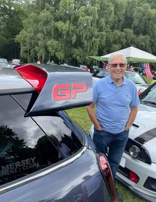 John with Mersey MINI Club at Lytham 