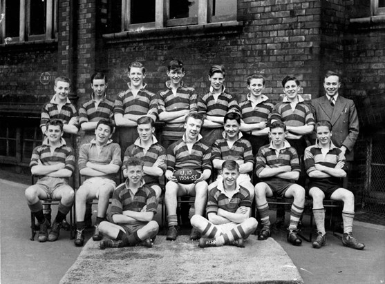 Manchester Grammar School   Rugby U15s 1954   1955