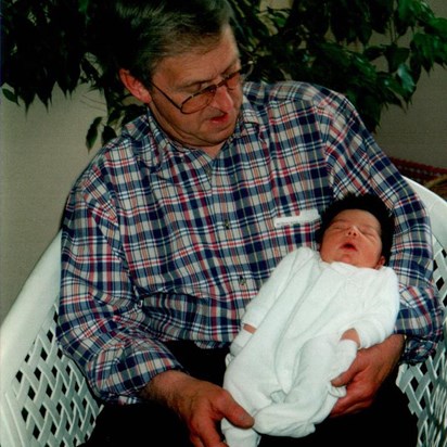 Grandpa Emma 2 Days Old