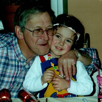 Grandpa Emma Christmas 1999