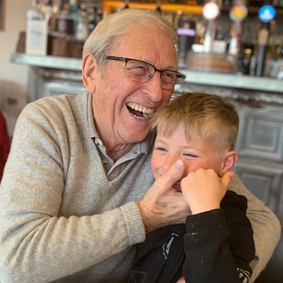 Grandpa & Zac Dillons Anglesey 2022