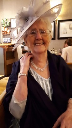 Mum at Louise & FFion Wedding